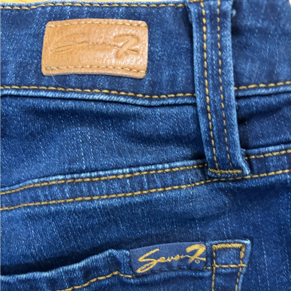 Seven7 Jean shorts women’s size 4 - Picture 4 of 6